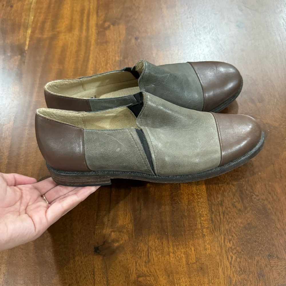 Fortress Of Inca Leather Shoes Slip On Loafer Handmade‎ Size 7